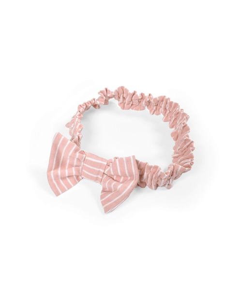birthday party（バースデイパーティー）の「birthdayparty/【お揃い】2配色ボーダーリボンヘアーバンド（その他ベビー用品・キッズ・ブラック系その他/ピンク系その他/ブルー系その他・ONESIZE）」の7枚目の写真