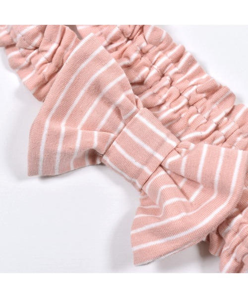 birthday party（バースデイパーティー）の「birthdayparty/【お揃い】2配色ボーダーリボンヘアーバンド（その他ベビー用品・キッズ・ブラック系その他/ピンク系その他/ブルー系その他・ONESIZE）」の14枚目の写真