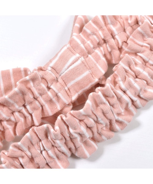 birthday party（バースデイパーティー）の「birthdayparty/【お揃い】2配色ボーダーリボンヘアーバンド（その他ベビー用品・キッズ・ブラック系その他/ピンク系その他/ブルー系その他・ONESIZE）」の16枚目の写真