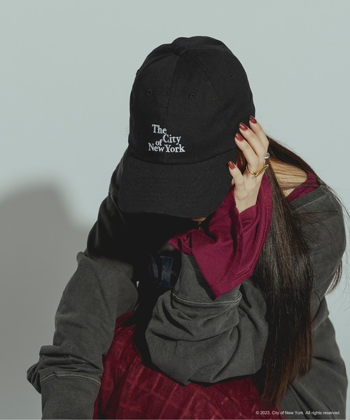 GOOD ROCK SPEED（グッドロックスピード）の「NYC × GOOD ROCK SPEED logo cap（キャップ・レディース・グリーン/ネイビー/ブラック・FREE）」の2枚目の写真