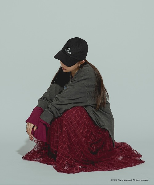 GOOD ROCK SPEED（グッドロックスピード）の「NYC × GOOD ROCK SPEED logo cap（キャップ・レディース・グリーン/ネイビー/ブラック・FREE）」の18枚目の写真