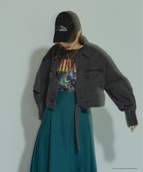 GOOD ROCK SPEED（グッドロックスピード）の「NYC × GOOD ROCK SPEED logo cap（キャップ・レディース・グリーン/ネイビー/ブラック・FREE）」の13枚目の写真