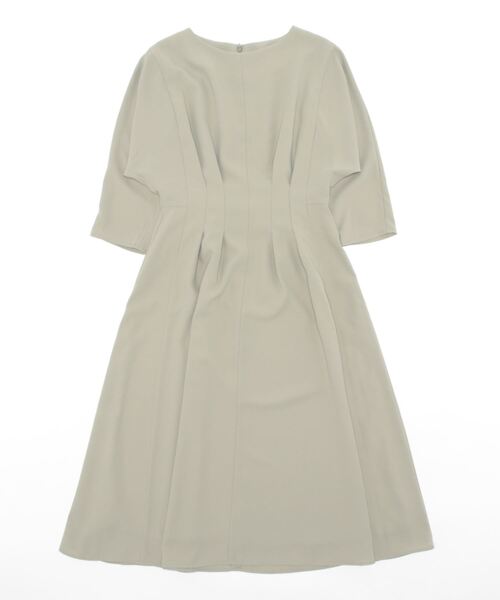 YECCA VECCA（イェッカヴェッカ）の「タックデザインドレス（ドレス・レディース・ネイビー/ミント/ライトベージュ・FREE）」の14枚目の写真