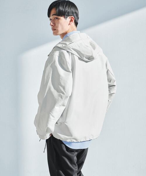 green label relaxing(グリーンレーベルリラクシング)の「BIWATEX デッキパーカー -撥水-(その他アウター・メンズ・ライトグレー/ネイビー/ケリー・L/XL/S/M)」の14枚目の写真