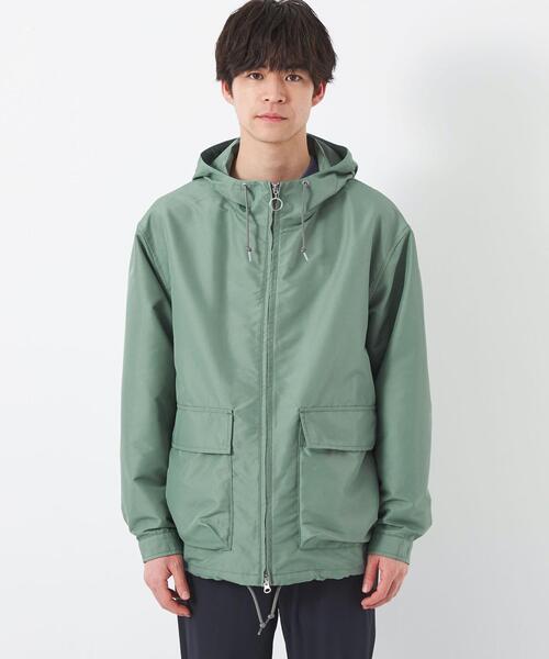 green label relaxing(グリーンレーベルリラクシング)の「BIWATEX デッキパーカー -撥水-(その他アウター・メンズ・ライトグレー/ネイビー/ケリー・L/XL/S/M)」の8枚目の写真