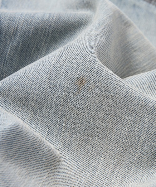 SUGARHILL(シュガーヒル)の「FADED CLASSIC DENIM OVERALLS(サロペット/オーバーオール・メンズ・インディゴブルー・0)」の9枚目の写真