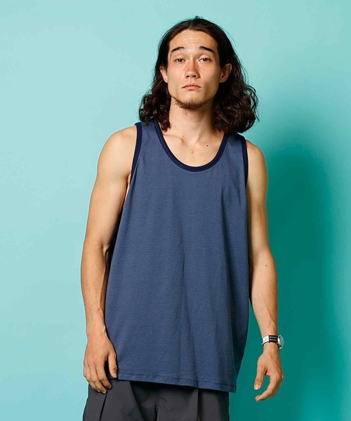 COMMON EDUCATION - MINI STRIPE TANK TOP（タンクトップ）｜COMMON EDUCATION（コモンエデュケーション）