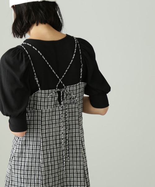 FREE'S MART（フリーズマート）の「【Sシリーズ対応】◆ワッシャーマーメイドキャミワンピース（ワンピース・レディース・ブラック/ホワイト系その他/ホワイト・SMALL/X-SMALL/MEDIUM）」の15枚目の写真