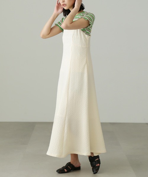 FREE'S MART（フリーズマート）の「【Sシリーズ対応】◆ワッシャーマーメイドキャミワンピース（ワンピース・レディース・ブラック/ホワイト系その他/ホワイト・SMALL/X-SMALL/MEDIUM）」の17枚目の写真