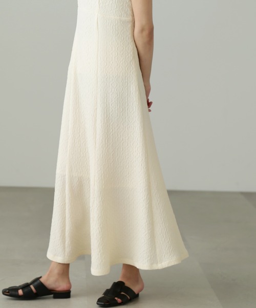 FREE'S MART（フリーズマート）の「【Sシリーズ対応】◆ワッシャーマーメイドキャミワンピース（ワンピース・レディース・ブラック/ホワイト系その他/ホワイト・SMALL/X-SMALL/MEDIUM）」の5枚目の写真