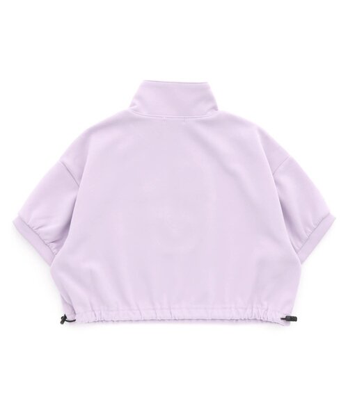 algy（アルジー）の「【吸水速乾】ジップトップス（Tシャツ/カットソー・キッズ・ブラック/オフホワイト/ラベンダー・XX-SMALL/X-SMALL/SMALL/MEDIUM）」の11枚目の写真