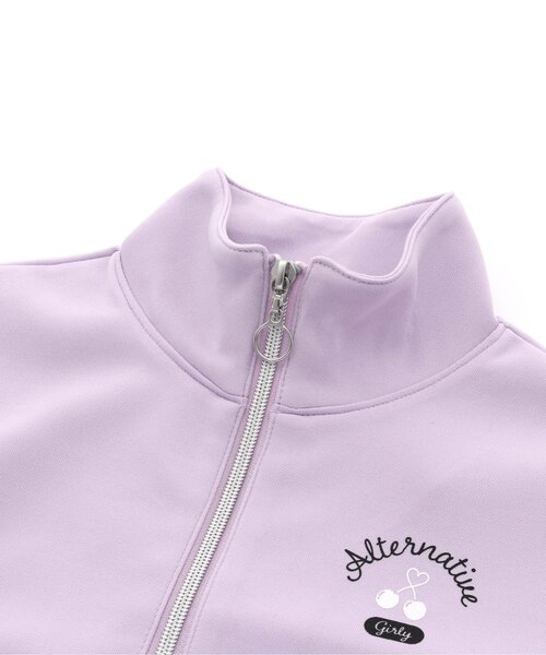 algy（アルジー）の「【吸水速乾】ジップトップス（Tシャツ/カットソー・キッズ・ブラック/オフホワイト/ラベンダー・XX-SMALL/X-SMALL/SMALL/MEDIUM）」の13枚目の写真