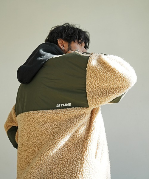 NO WAY(ノーウェイ)の「/Bz/【Leyline】Boa cutback jkt (LE)(その他アウター・レディース・ベージュ・FREE)」の7枚目の写真