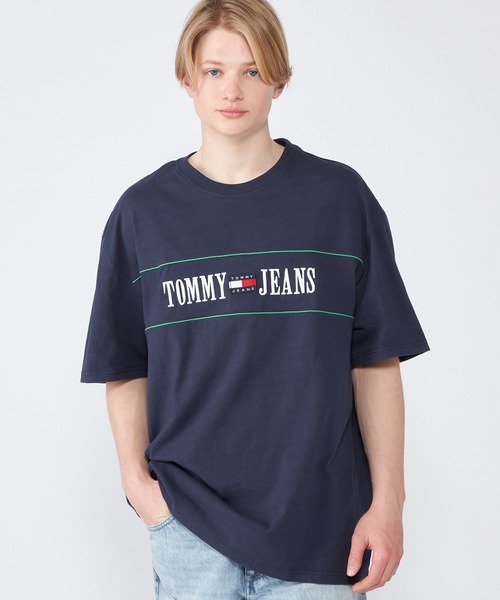 tommy jeans（トミー ジーンズ）の「スケーターアーカイブTシャツ（Tシャツ/カットソー・メンズ・ネイビー/グリーン/ホワイト・LARGE/MEDIUM/SMALL/X-LARGE）」の5枚目の写真