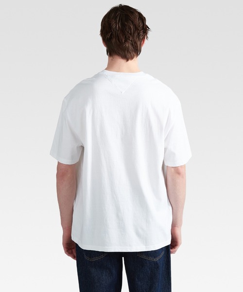 tommy jeans（トミー ジーンズ）の「スケーターアーカイブTシャツ（Tシャツ/カットソー・メンズ・ネイビー/グリーン/ホワイト・LARGE/MEDIUM/SMALL/X-LARGE）」の6枚目の写真