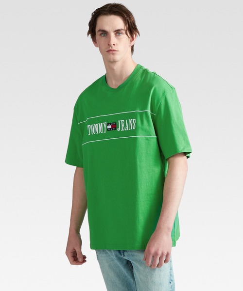 tommy jeans（トミー ジーンズ）の「スケーターアーカイブTシャツ（Tシャツ/カットソー・メンズ・ネイビー/グリーン/ホワイト・LARGE/MEDIUM/SMALL/X-LARGE）」の15枚目の写真