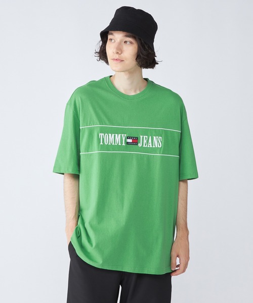 tommy jeans（トミー ジーンズ）の「スケーターアーカイブTシャツ（Tシャツ/カットソー・メンズ・ネイビー/グリーン/ホワイト・LARGE/MEDIUM/SMALL/X-LARGE）」の17枚目の写真