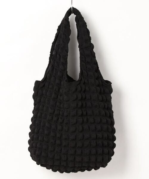 SVEC（シュベック）の「ポップコーン トートバッグ（トートバッグ・レディース・アイボリー/ブルー/パープル/ブラック・FREE）」の6枚目の写真