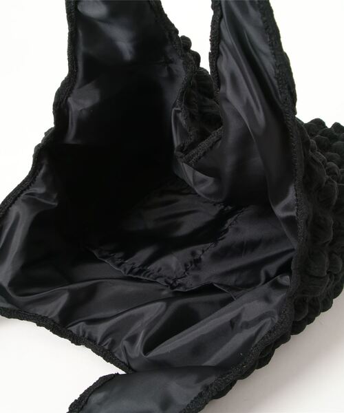 SVEC（シュベック）の「ポップコーン トートバッグ（トートバッグ・レディース・アイボリー/ブルー/パープル/ブラック・FREE）」の8枚目の写真