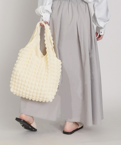 SVEC（シュベック）の「ポップコーン トートバッグ（トートバッグ・レディース・アイボリー/ブルー/パープル/ブラック・FREE）」の19枚目の写真