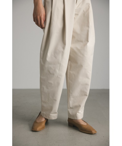 STYLEMIXER(スタイルミキサー)の「フォルムコットンパンツ(その他パンツ・レディース・アイボリー/グレー・SMALL/MEDIUM)」の8枚目の写真