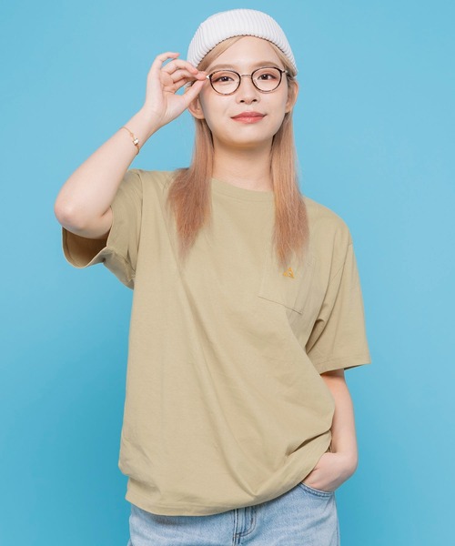 GERRY（ジェリー）の「GERRY ジェリー ブランド ロゴ 胸ポケット バックプリント 刺繍 クルーネック 半袖 Tシャツ ティーシャツ（Tシャツ/カットソー・メンズ・ブラック/アッシュグレー/ダークグリーン/グレイッシュベージュ/ブラック系その他/ブルー系その他/ホワイト系その他/ネイビー/イエロー系/グリーン系/ネイビー系/ブラック系/ベージュ系/ブルー系その他2/ホワイト系/ベージュ系その他2/グリーン系その他2/ホワイト系その他2/ブラック系その他2・L/LL/M）」の12枚目の写真