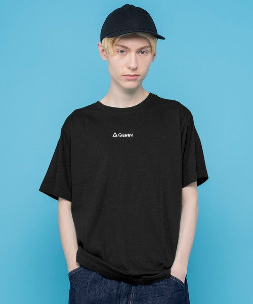 GERRY（ジェリー）の「GERRY ジェリー ブランド ロゴ 胸ポケット バックプリント 刺繍 クルーネック 半袖 Tシャツ ティーシャツ（Tシャツ/カットソー・メンズ・ブラック/アッシュグレー/ダークグリーン/グレイッシュベージュ/ブラック系その他/ブルー系その他/ホワイト系その他/ネイビー/イエロー系/グリーン系/ネイビー系/ブラック系/ベージュ系/ブルー系その他2/ホワイト系/ベージュ系その他2/グリーン系その他2/ホワイト系その他2/ブラック系その他2・L/LL/M）」の21枚目の写真