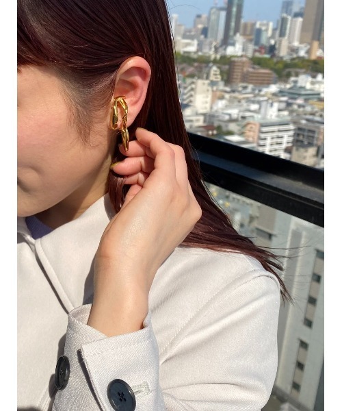 PUBLIC TOKYO（パブリックトウキョウ）の「【2way】サージカルステンレス2WAYニュアンスフィンガーリング/イヤーカフ（リング・レディース・ゴールド/シルバー・FREE）」の14枚目の写真