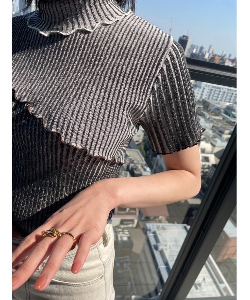 PUBLIC TOKYO（パブリックトウキョウ）の「【2way】サージカルステンレス2WAYニュアンスフィンガーリング/イヤーカフ（リング・レディース・ゴールド/シルバー・FREE）」の17枚目の写真