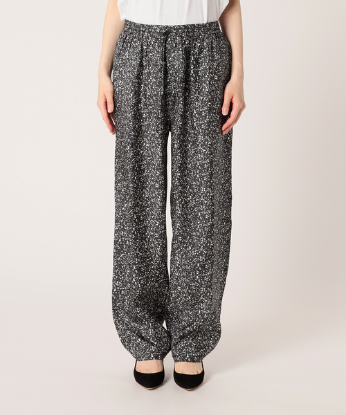 BANANATIME（バナナタイム）の「【BANANATIME / バナナタイム】別注 PAINTED SPOTS EASY PANT（その他パンツ・レディース・ブラック・38/36）」の7枚目の写真