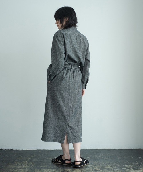 RYU（リュー）の「cotton tweed shirt jacket（テーラードジャケット・メンズ・グレー系1/グレー系2・2/4）」の14枚目の写真