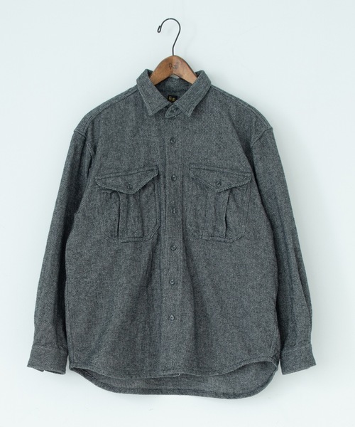 RYU（リュー）の「cotton tweed shirt jacket（テーラードジャケット・メンズ・グレー系1/グレー系2・2/4）」の19枚目の写真