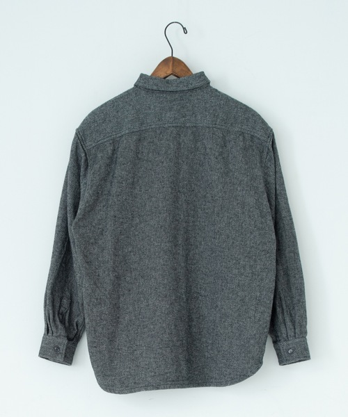 RYU（リュー）の「cotton tweed shirt jacket（テーラードジャケット・メンズ・グレー系1/グレー系2・2/4）」の12枚目の写真