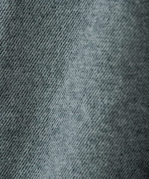 RYU（リュー）の「cotton tweed shirt jacket（テーラードジャケット・メンズ・グレー系1/グレー系2・2/4）」の5枚目の写真