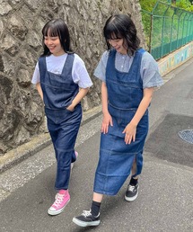 CIMARRON（シマロン）の「【 CIMARRON JEANS / シマロンジーンズ 】デニムセットアップ DENIM SETUP 5196011 KFI（デニムスカート）」