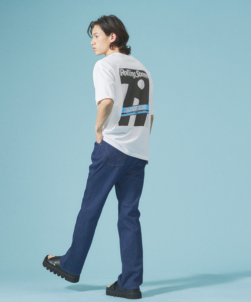 SCREEN STARS(スクリーンスターズ)の「<SCREEN STARS BEST/スクリーンスターズ > Rolling Stones/ローリングストーンズバックプリントTシャツ/Rolling Stone 1979/ Next(Tシャツ/カットソー・メンズ・ホワイト系その他2/ブラック/ホワイト・M/L/XL)」の4枚目の写真