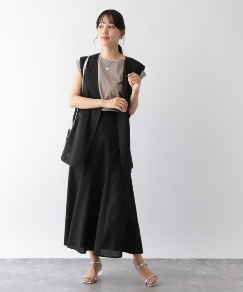 かつ出品 GLOBAL WORK（グローバルワーク）の「お手入れらくらくフレンチリネン