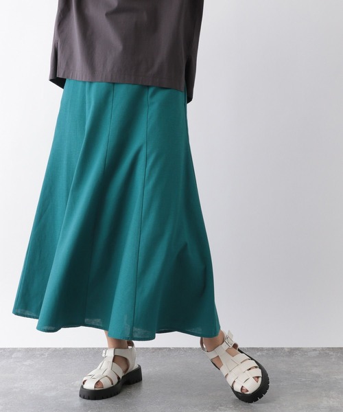 かつ出品 GLOBAL WORK（グローバルワーク）の「お手入れらくらくフレンチリネン