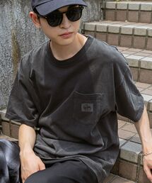 FFEIN | 【FFEIN】ヴィンテージライクロゴ刺繍ポケットTシャツ(Tシャツ/カットソー)