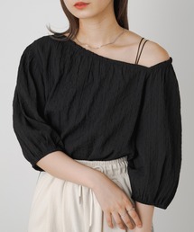 Kastane | 【2023AWアイテム】アシメネックブラウス(シャツ/ブラウス)