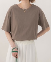 柔らかコットン100% 無地 シンプルTシャツ