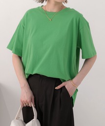 柔らかコットン100% 無地 シンプルTシャツ