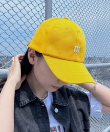 CLEA（クレア）の「【全5色】m字フロント刺繍キャップ（キャップ・レディース）」