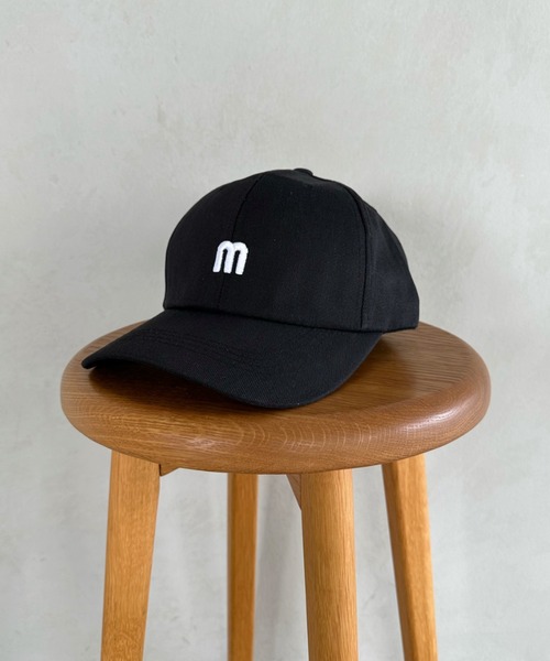 CLEA(クレア)の「【全5色】m字フロント刺繍キャップ(キャップ・レディース・ブルー/アイボリー/ブラック/オレンジ/イエロー・FREE)」の14枚目の写真