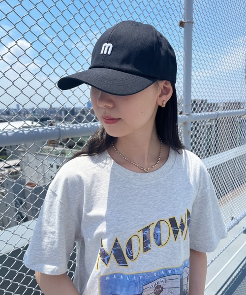 CLEA(クレア)の「【全5色】m字フロント刺繍キャップ(キャップ・レディース・ブルー/アイボリー/ブラック/オレンジ/イエロー・FREE)」の19枚目の写真