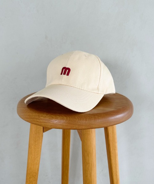 CLEA(クレア)の「【全5色】m字フロント刺繍キャップ(キャップ・レディース・ブルー/アイボリー/ブラック/オレンジ/イエロー・FREE)」の20枚目の写真