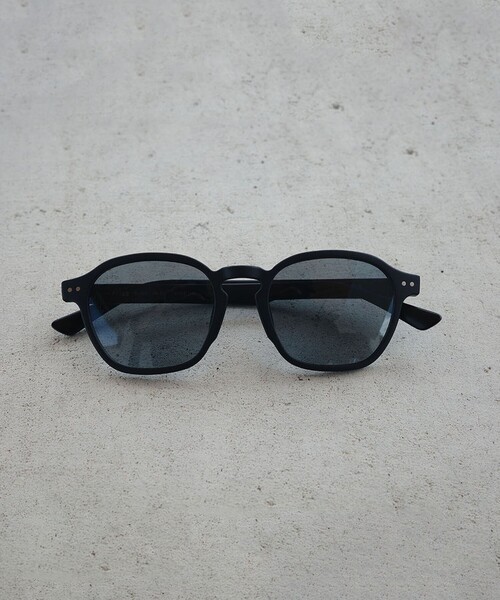BEAUTY&YOUTH UNITED ARROWS(ビューティーアンドユースユナイテッドアローズ)の「<OWL MILS> Frigg BL-003/アイウェア(メガネ・メンズ・グレー/ブラック・FREE)」の1枚目の写真