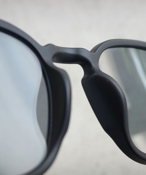 BEAUTY&YOUTH UNITED ARROWS(ビューティーアンドユースユナイテッドアローズ)の「<OWL MILS> Frigg BL-003/アイウェア(メガネ・メンズ・グレー/ブラック・FREE)」の6枚目の写真