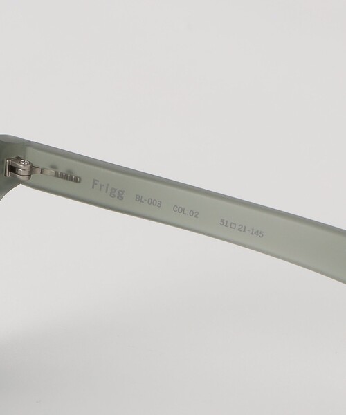 BEAUTY&YOUTH UNITED ARROWS(ビューティーアンドユースユナイテッドアローズ)の「<OWL MILS> Frigg BL-003/アイウェア(メガネ・メンズ・グレー/ブラック・FREE)」の13枚目の写真