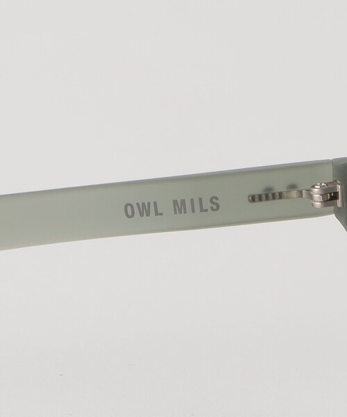 BEAUTY&YOUTH UNITED ARROWS(ビューティーアンドユースユナイテッドアローズ)の「<OWL MILS> Frigg BL-003/アイウェア(メガネ・メンズ・グレー/ブラック・FREE)」の14枚目の写真